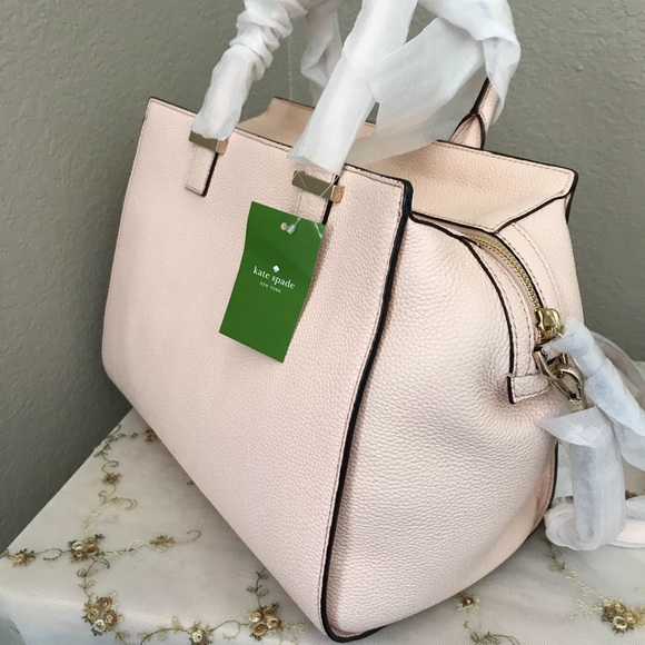 NWT Kate Spade leather light pink purse. 👜🛍 - Picture 7 of 8